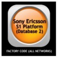 Factory Code Unlock for Sony Ericsson S1 Platform (Database 2)